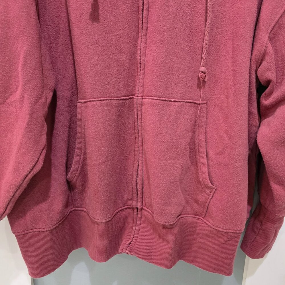 Wild Fable XL Plus Size Pink Zip Up Hoodie Sweatshirt Athleisure Cozy Thumb Hole - Picture 4 of 11